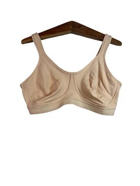 Jockey 3487 Forever Fit Full Coverage Unlined Cotton Bra Beige Size XXL NWT